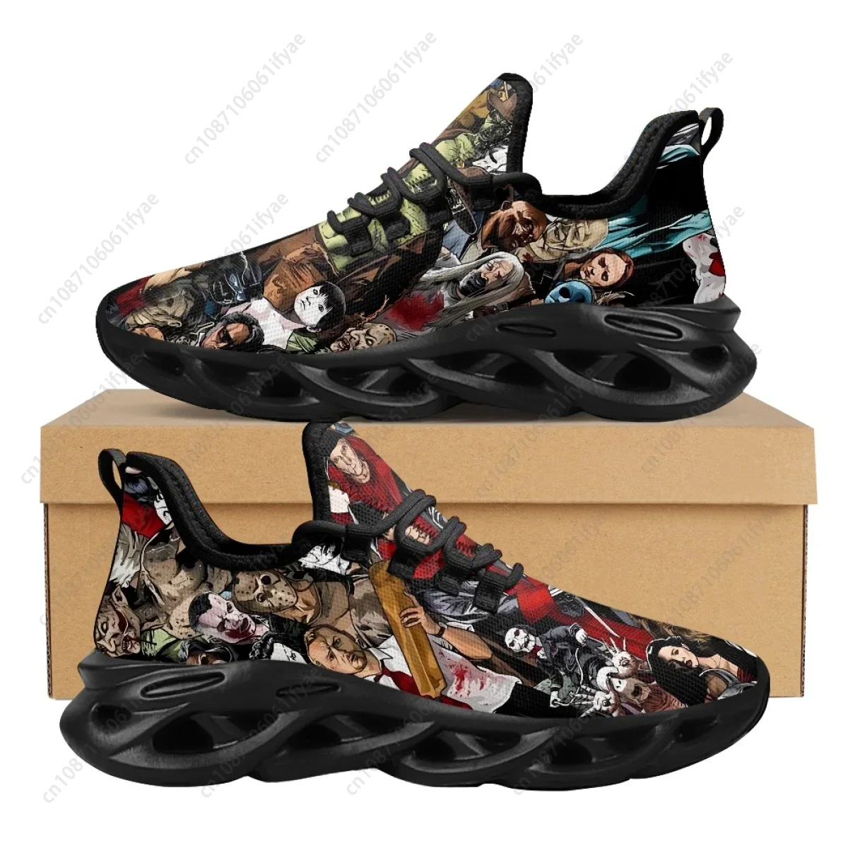 Men Shoes Myer - Horror Movie Killer Character Sneakers for