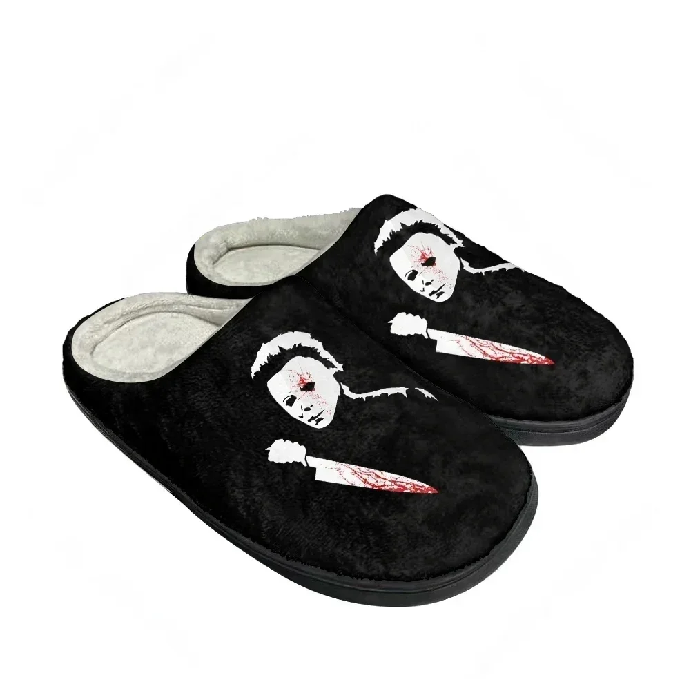 Men Shoes Myer - Terror Michael Myers Cotton Custom Slippers