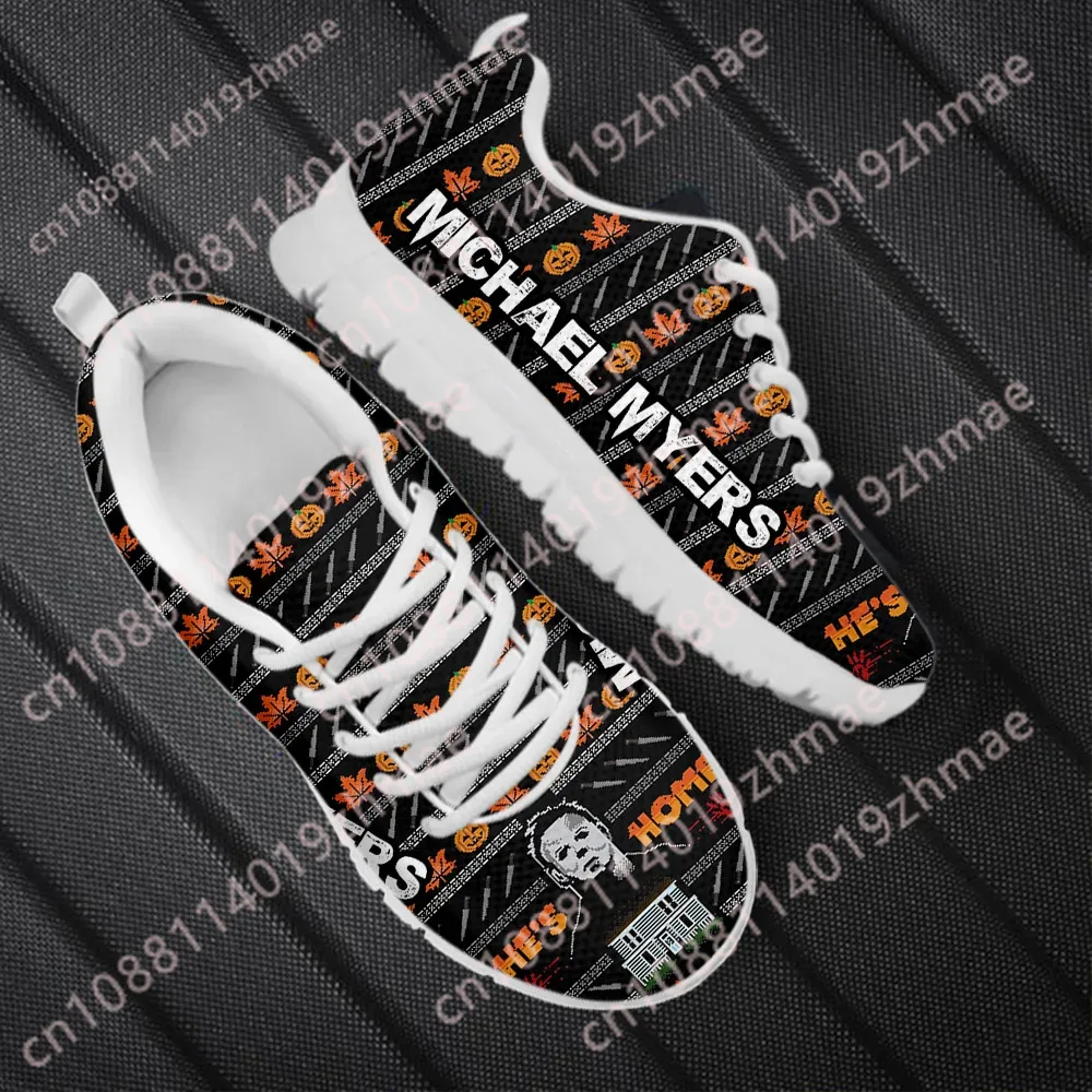 Men Shoes Myer - Custom 2023 Halloween Flat Shoes Horror