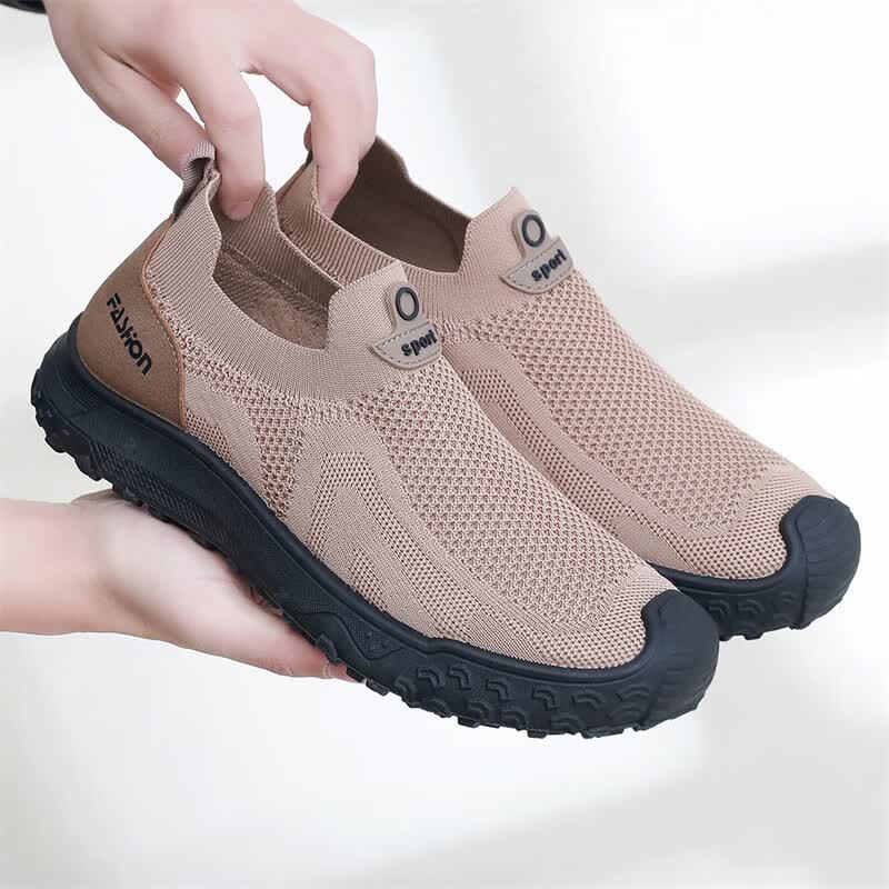 Men Shoes Ecco - Summer Men Casual Shoes Elastic Slip