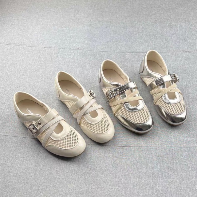 Casual Sneaker Low - New Splicing Woven Hollow Sneakers 2026