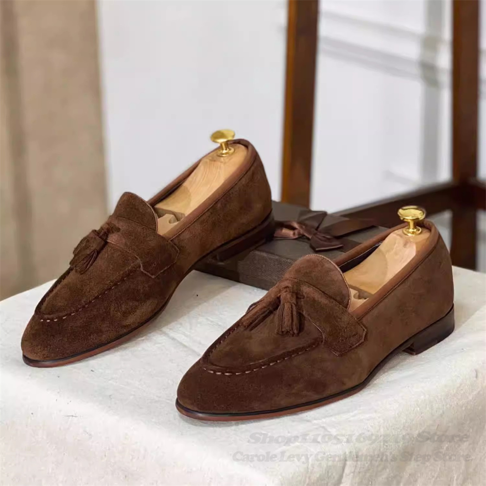 Men'S Shoes Qn - Brown Leather Shoes for Men Casual