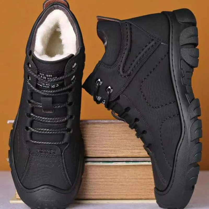Men Shoes Ecco - Men's Boots Lace Up Ankle Boots