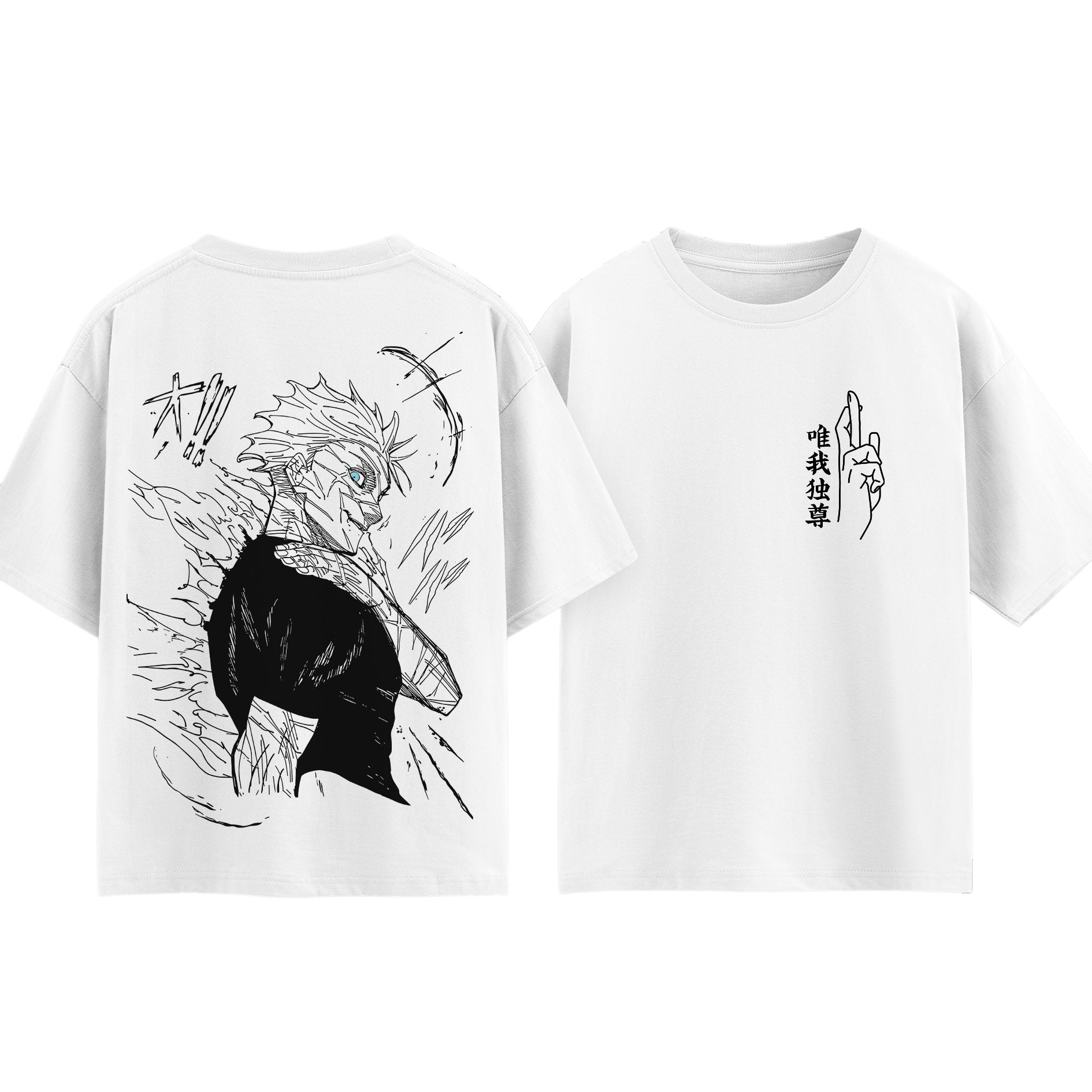 Men Shoes Japan - Anime Jujutsu Kaisen Gojo Satoru T-shirt