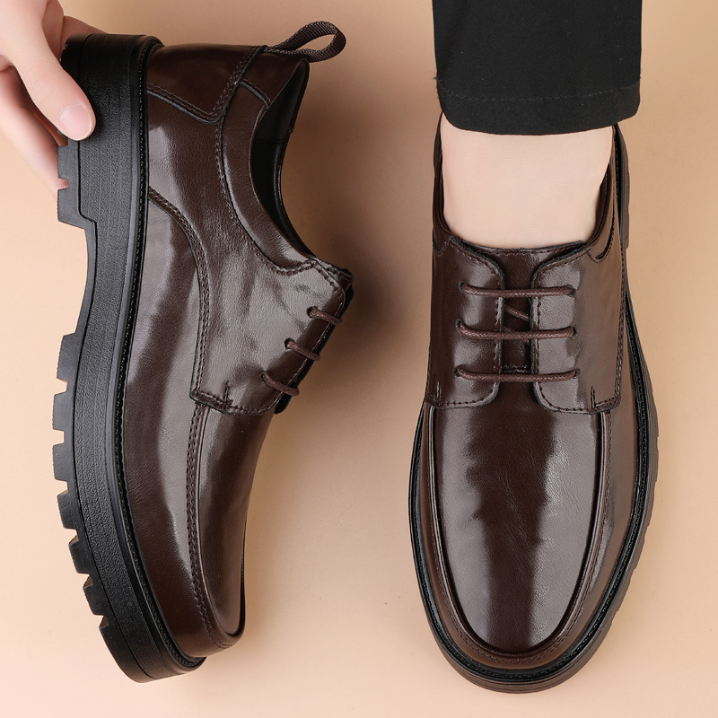 Men Shoes Essentials - Urban Light Luxury Thick Soled Comfortable