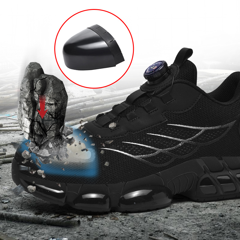 Men Shoes Essentials - Anti-Crush Piercing Safety Shoes for Construction