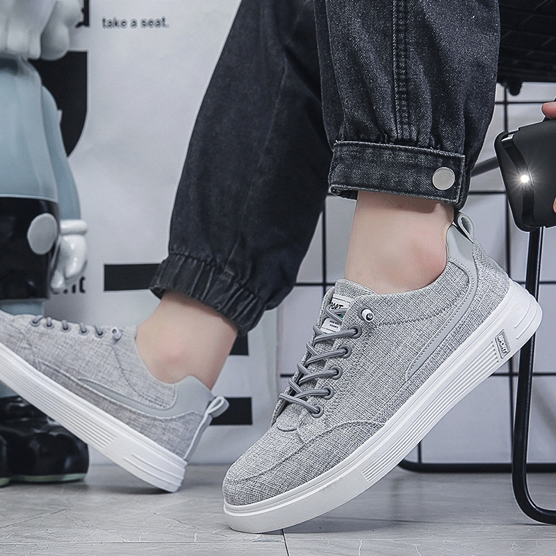 Men's Linen Canvas Casual Snea - Men Shoes Essentials 评论和价格