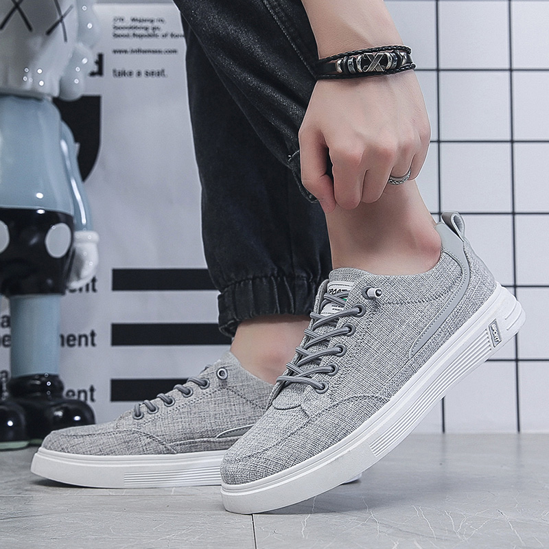 Men's Linen Canvas Casual Snea - Men Shoes Essentials 评论和价格