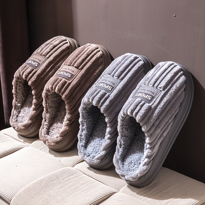 Men Winter Slippers Plus Size  - Men Shoes Essentials 评论和价格