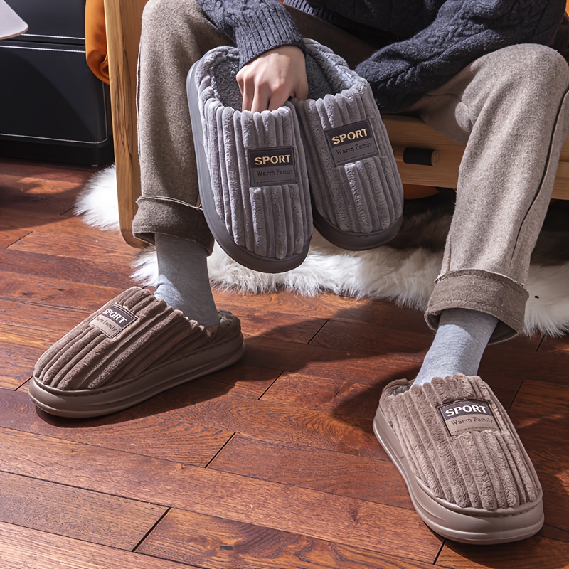 Men Winter Slippers Plus Size  - Men Shoes Essentials 评论和价格
