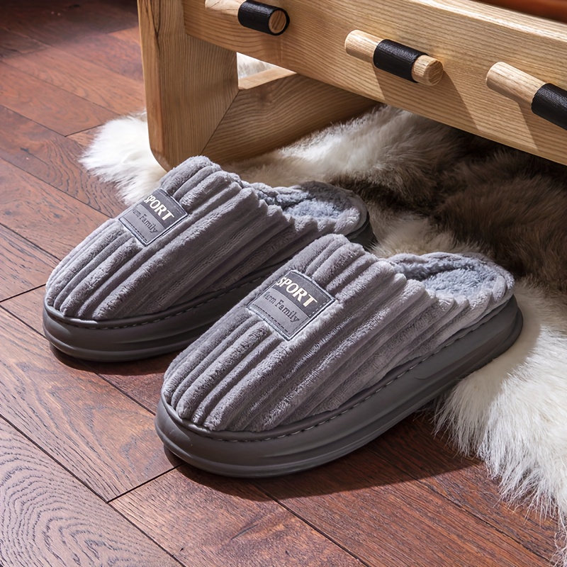 Men Winter Slippers Plus Size  - Men Shoes Essentials 评论和价格