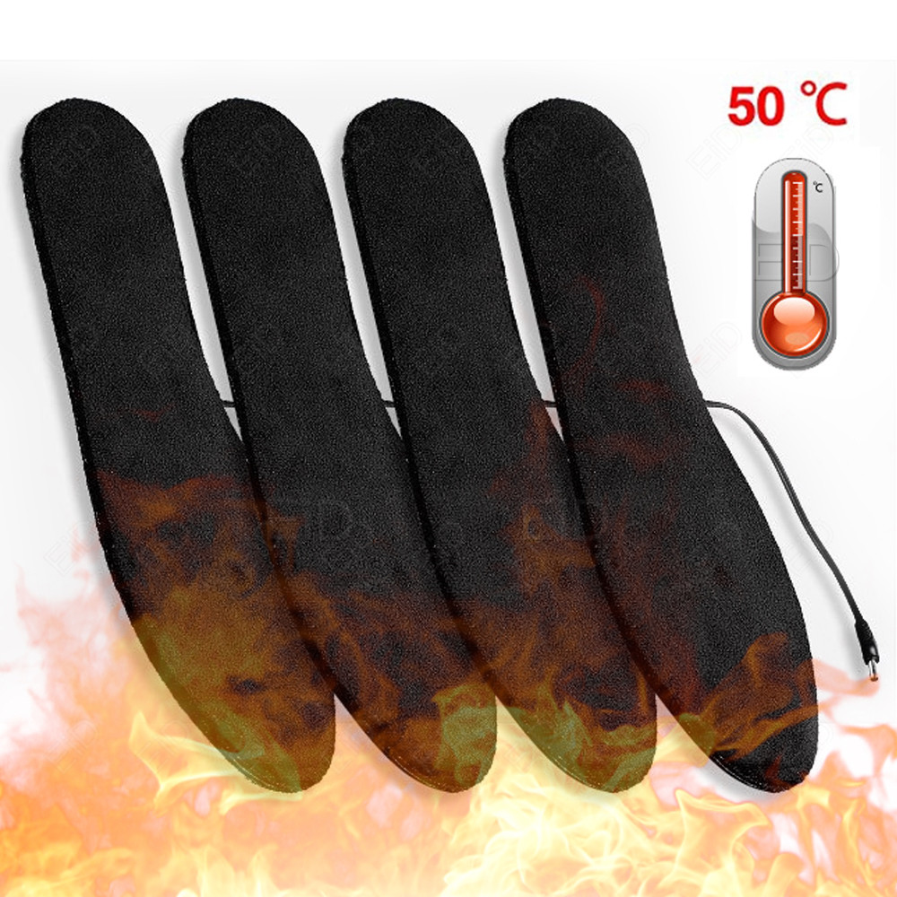 USB Heating Insoles Feet Winte - Men Shoes Eid 评论和价格