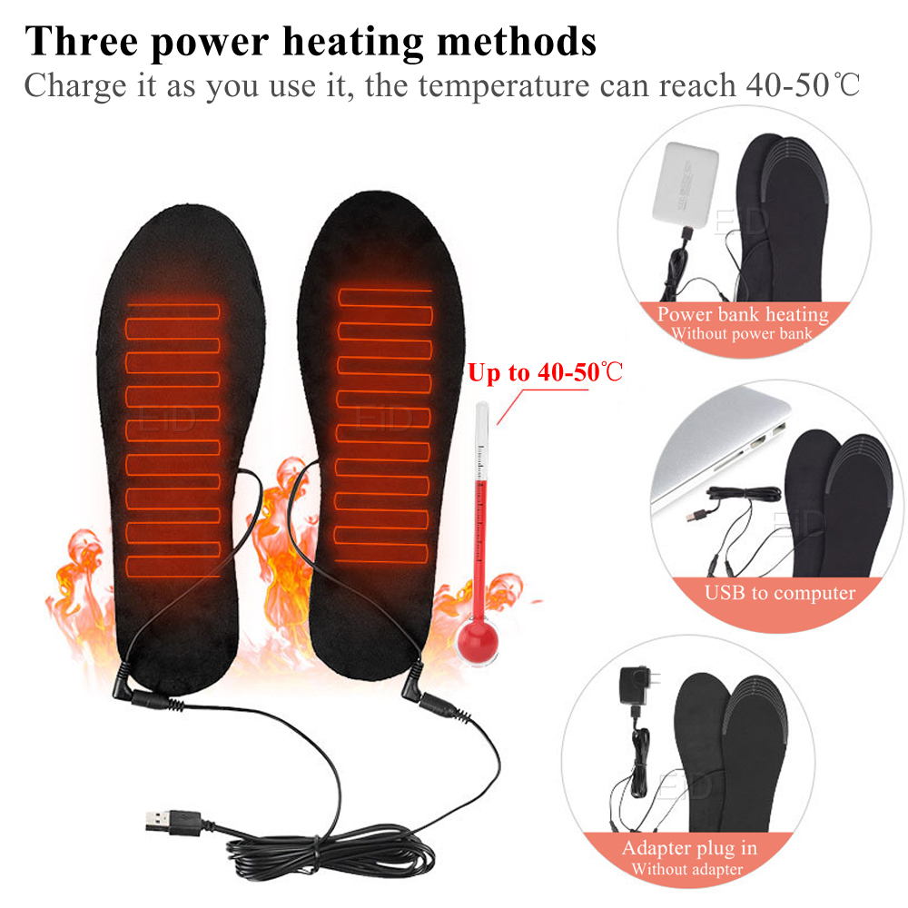 EiD USB Heated Shoe Insoles Fe - Men Shoes Eid 评论和价格