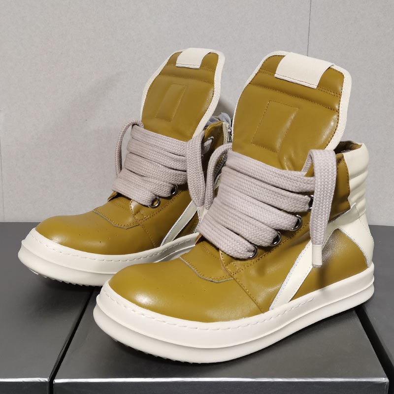 High Quality High-Top Leather  - Men'S Shoes Quality Brands 评论和价格