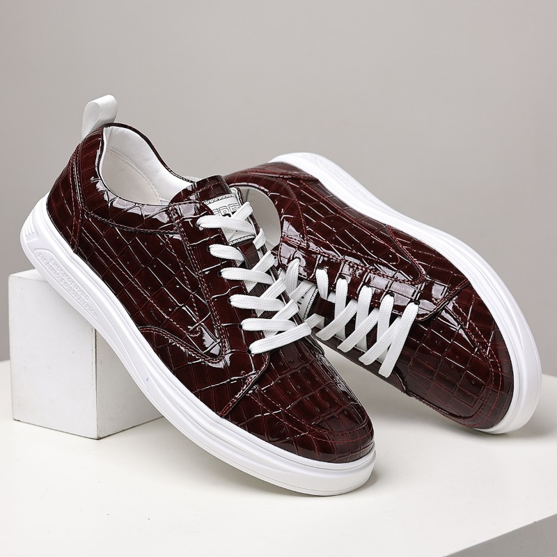 Classic Male Low Top Skate Sho - Men'S Shoes Qn 评论和价格