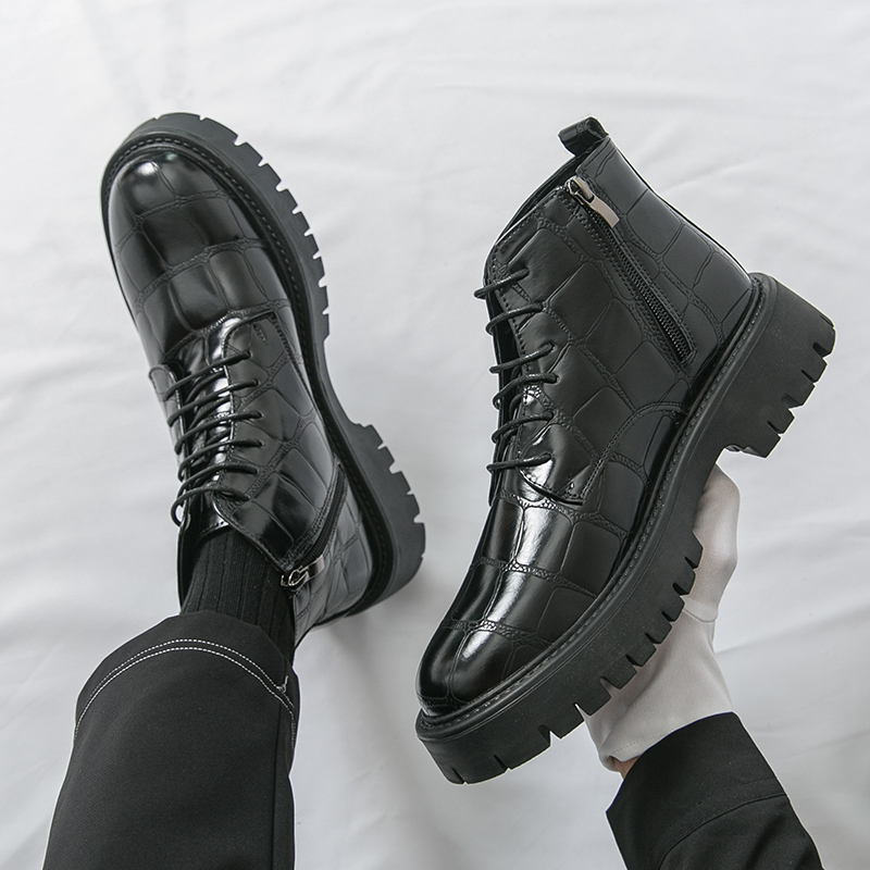 Autumn Fashion Brand Men Croco - Men'S Shoes Quality Brands 评论和价格