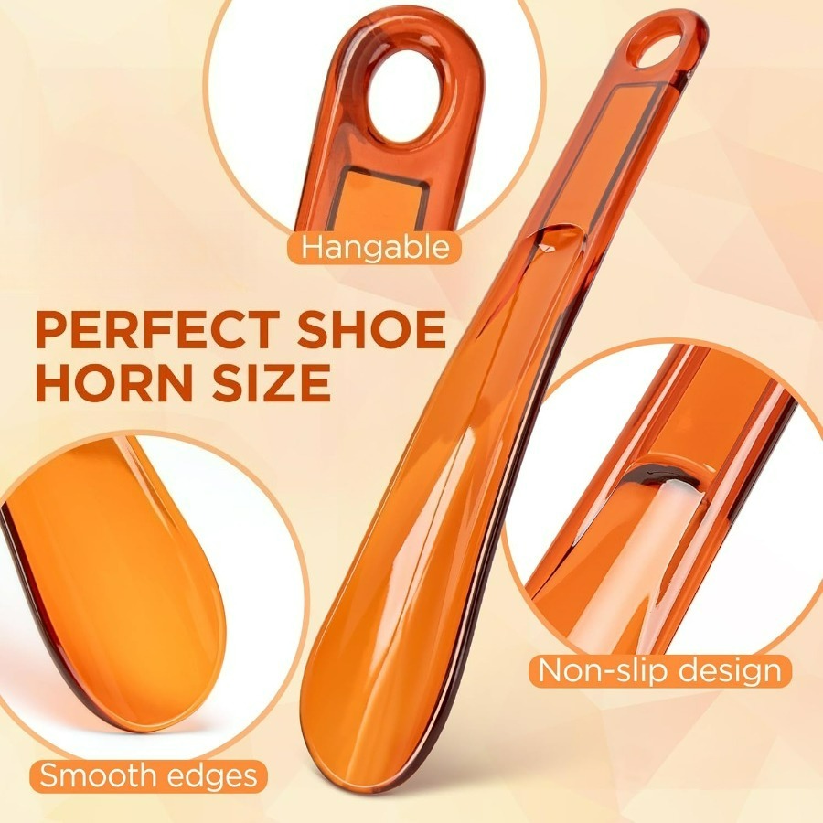 2-Pack Plastic Shoe Horn, Ligh - Men Shoes Essentials 评论和价格