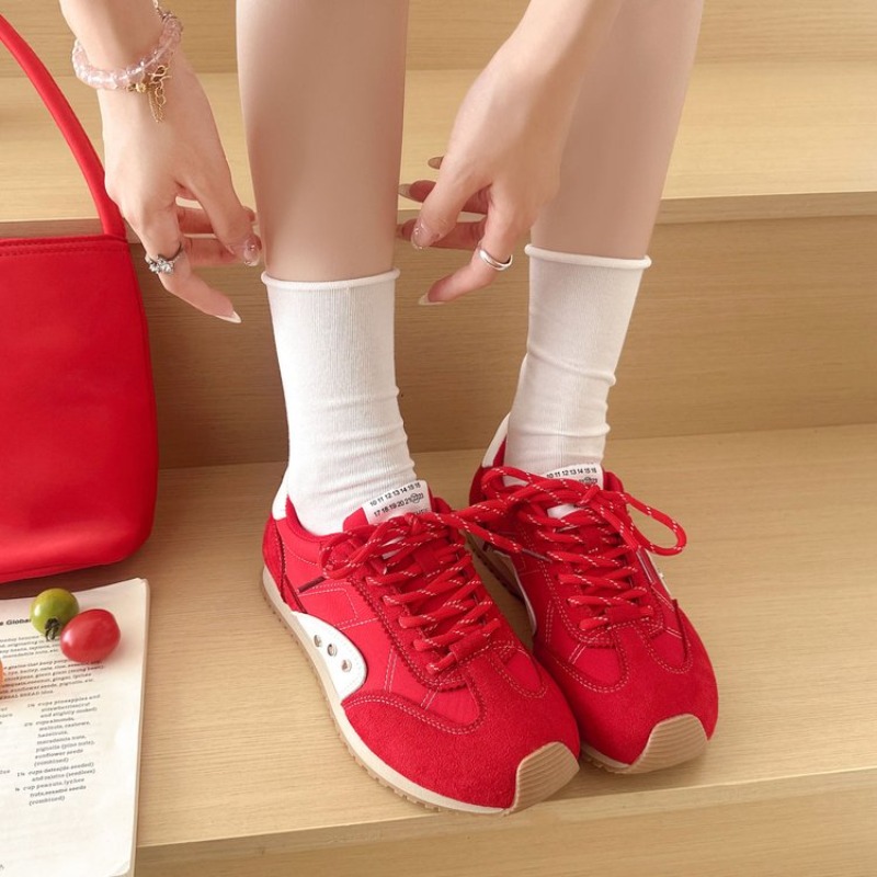 Retro Color Block Sneakers Wom - Casual Sneaker Low 评论和价格