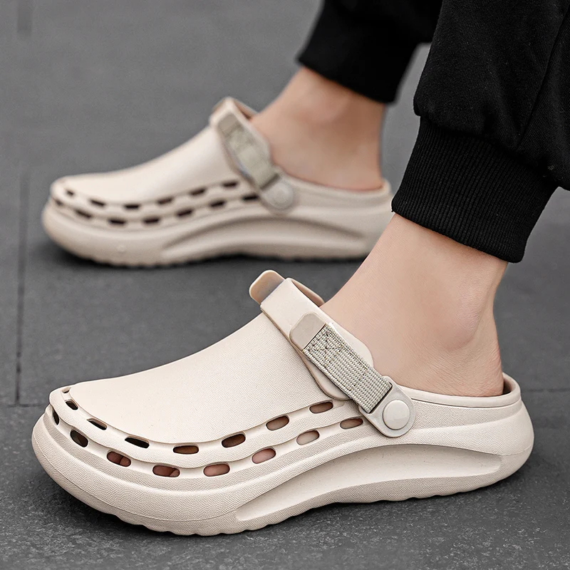 Quick-Dry EVA Solid Color Mens - Men Shoes Essentials 评论和价格
