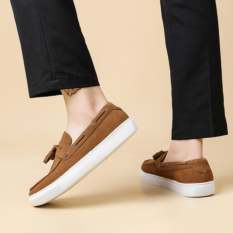 Classic Men's Suede Leather Ta - Men'S Shoes Qn 评论和价格
