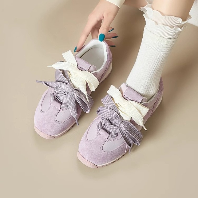 Purple Genuine Leather Casual  - Casual Sneaker Low 评论和价格