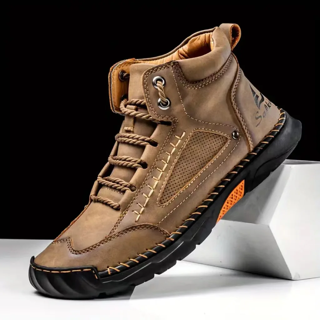 Men's Hand-stitched Boots Plus - Men Shoes Ecco 评论和价格