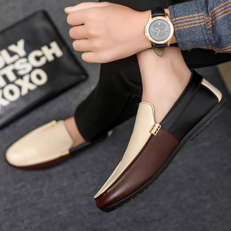 Fashion Leather Loafers For Me - Men'S Shoes Qn 评论和价格