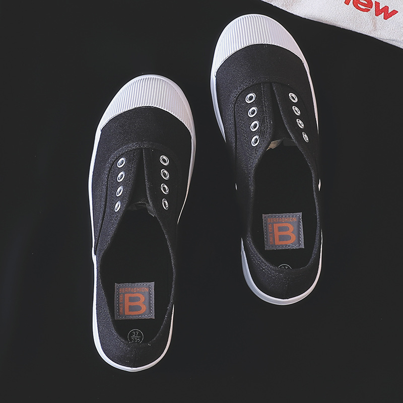 New Women's White Canvas Shoes - Casual Sneaker Low 评论和价格