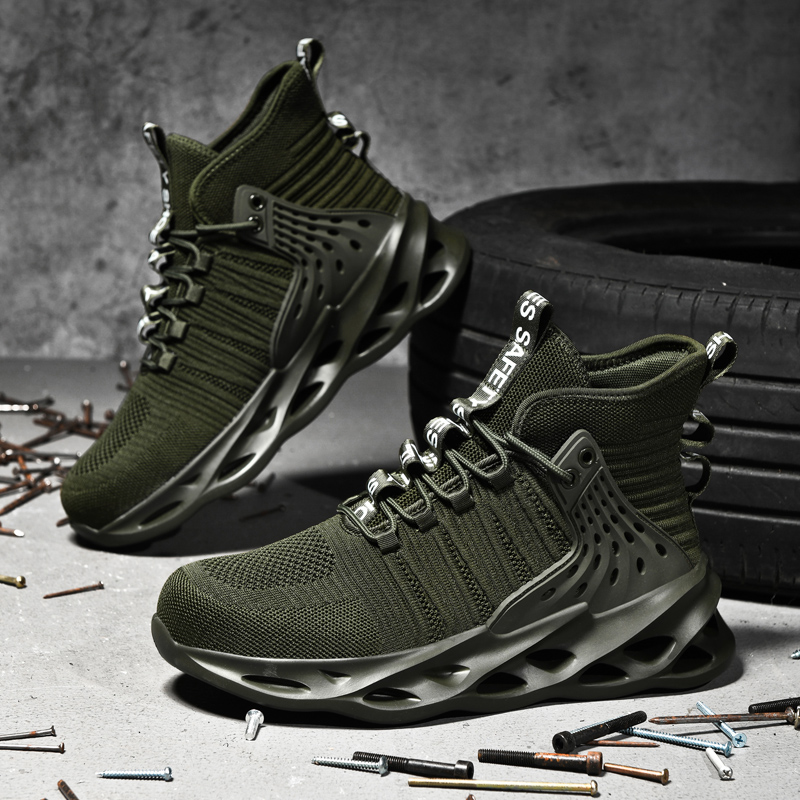 Anti-Crush Piercing Safety Wor - Men Shoes Essentials 评论和价格