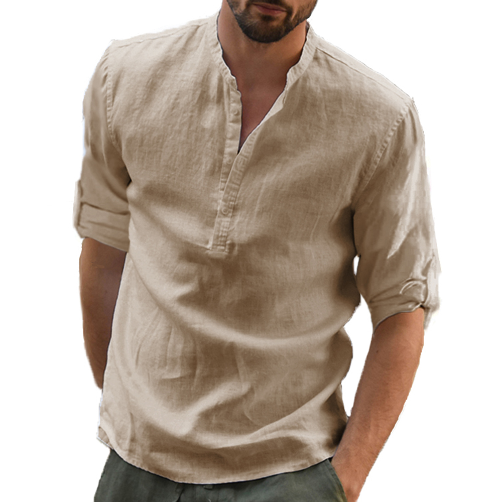 KB New Men's Casual Blouse Cot - Men Shoes Zara 评论和价格
