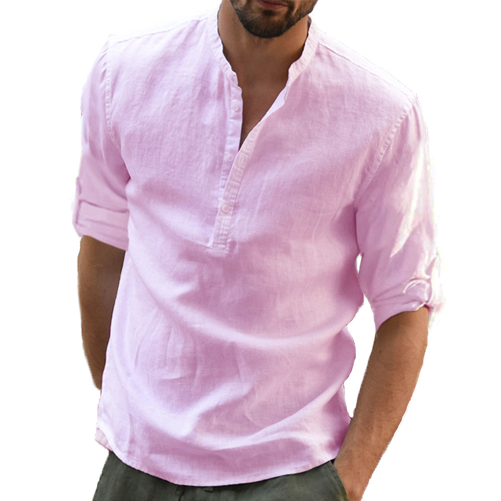 KB New Men's Casual Blouse Cot - Men Shoes Zara 评论和价格